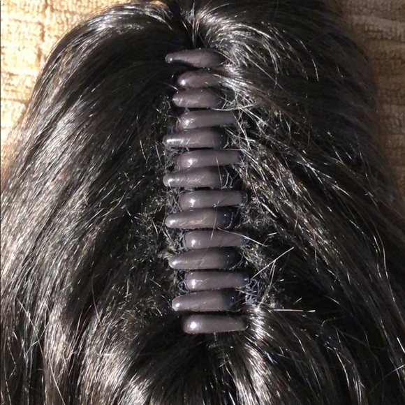 Dark brown hair piece - Picture 4 of 5
